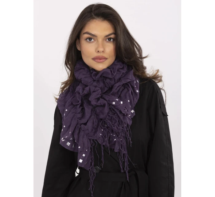 Chustka AT CH S model 21116776 ciemny fioletowy - FPrice