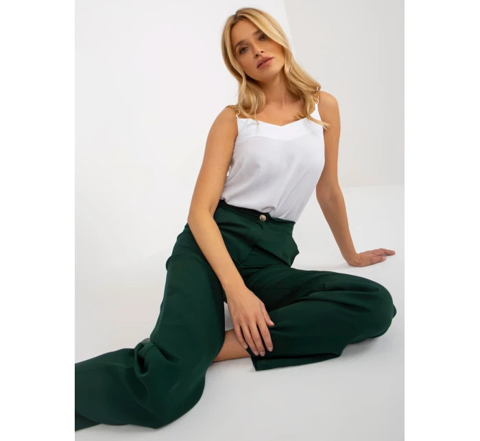 Kalhoty LK SP 508862.36 tmavě zelené