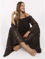 Spodnie MI SP model 21156251 ciemny brązowy - FPrice