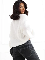 Sweter PM SW model 22334089 ecru - FPrice Sweter PM SW model 22334089 ecru - FPrice