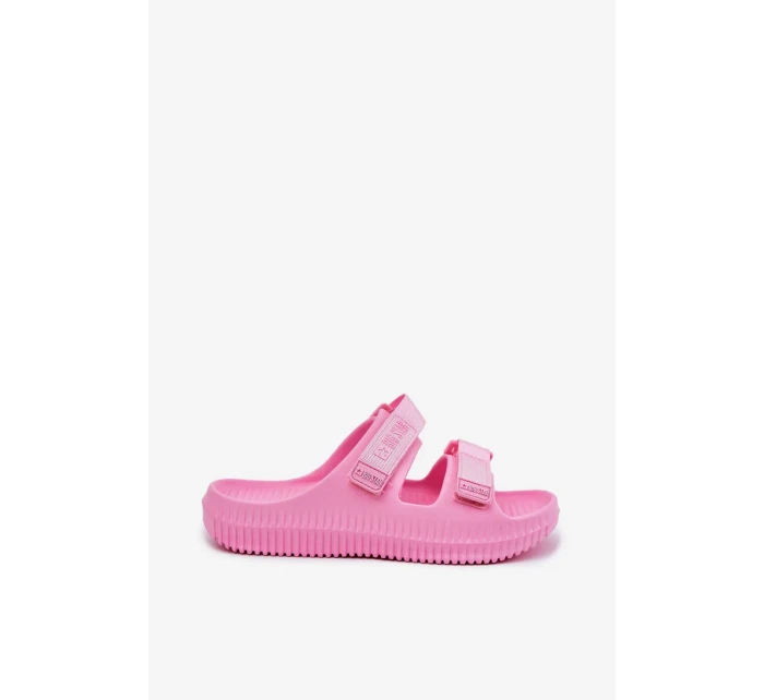 Dámské pěnové pantofle s pásky Big Star – růžové Dámské pěnové pantofle s pásky Big Star – růžové