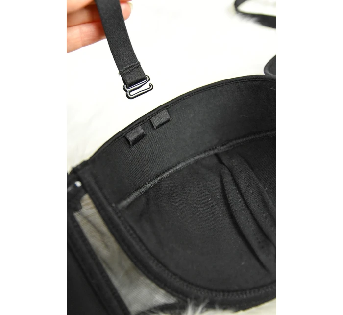 ANGEL 19231 ČERNÁ PODPRSENKA ANGEL 19231 ČERNÁ PODPRSENKA