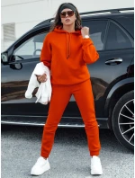 KSENIIA PREMIUM dámská tepláková souprava v oranžové barvě FashionStreet AY1095