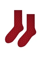 Vzorované pánské ponožky Steven art.136 Srdíčka