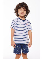 Chlapecké pyžamo Cornette Kids Boy 801/111 Marine kr/r 98-128