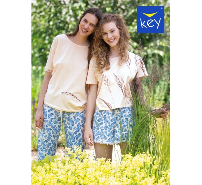 Pyžamo Key LNS 549 A24 cr/r S-XL dámské