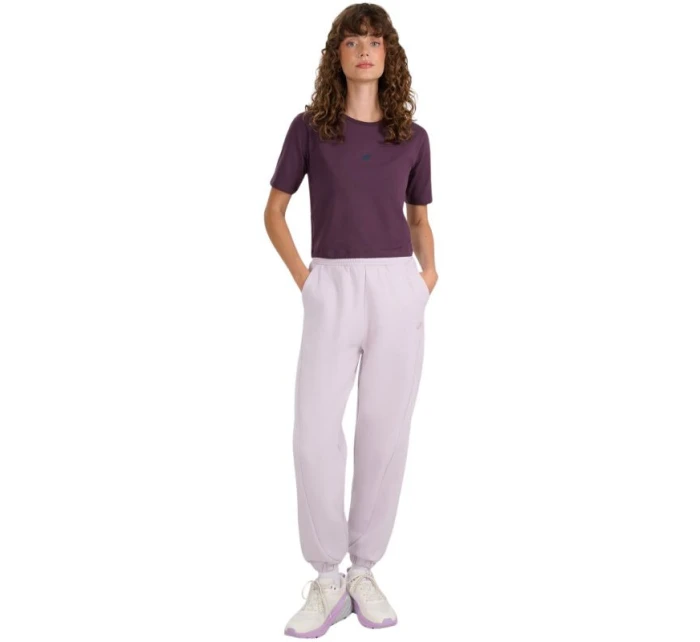 Dámské tričko tmavě fialové WAW25TTSH model 21749365 - 4F Dámské tričko tmavě fialové WAW25TTSH model 21749365 - 4F