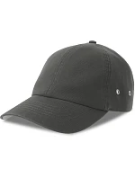 6 panelová baseballová kšiltovka dark grey model 22450061 - Atlantis Headwear