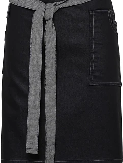 Premier PR 135 Denim zástěra do pasu krátká "Division" 39.0135 black denim