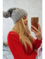 Milano fleecová čepice K203 světle šedá Milano fleecová čepice K203 světle šedá