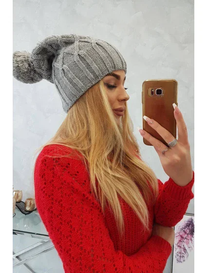 Milano fleecová čepice K203 světle šedá Milano fleecová čepice K203 světle šedá