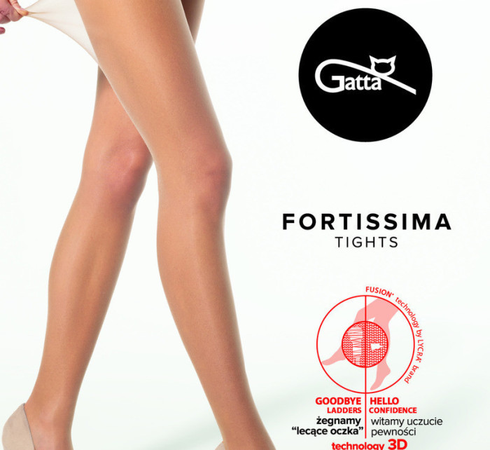 Hladké dámské punčochové kalhoty FORTISSIMA - 3D-5