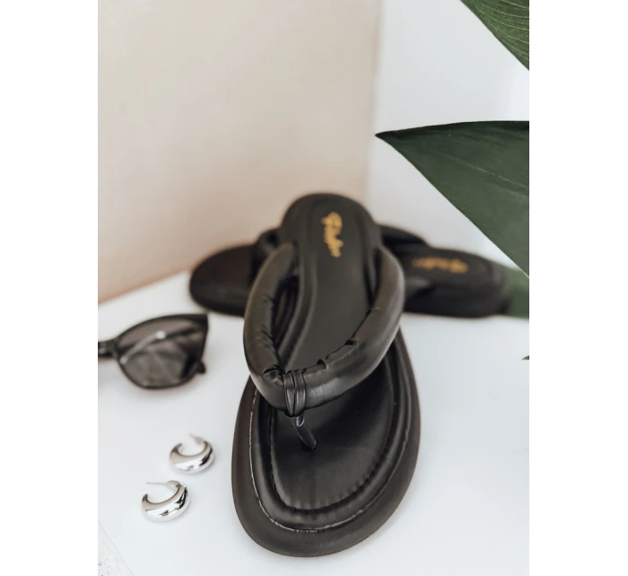 Dámské žabky EASYDAY black FashionStreet ZY0993 Dámské žabky EASYDAY black FashionStreet ZY0993