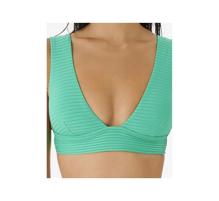 Plavková podprsenka RIP CURL Premium Surf Deep V zelená
