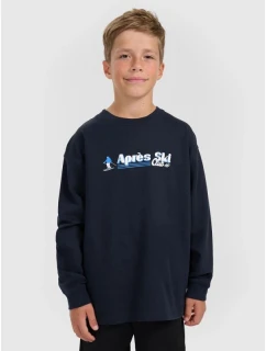 Chlapecké tričko s potiskem a dlouhým rukávem model 21877623 - 4F