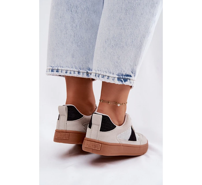 Dámské tenisky Big Star model 22100910 Šedé - Big Star Shoes Dámské tenisky Big Star model 22100910 Šedé - Big Star Shoes