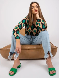 Halenka DHJ BZ 15256.53P černozelená