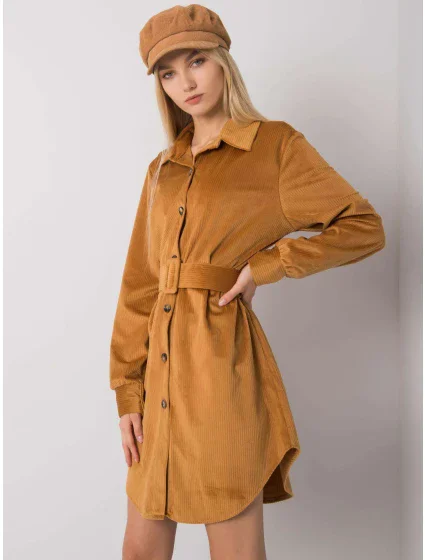 Šaty DHJ SK 10333.12P velbloud