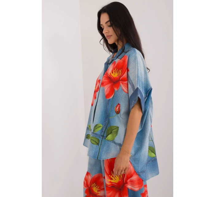 Košile s krátkým rukávem  model 198386 Italy Moda