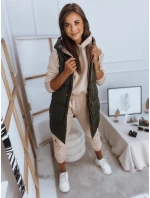 ROSI dámská vesta zelená FashionStreet TY2868