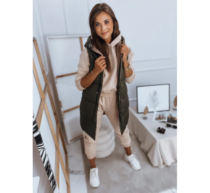 ROSI dámská vesta zelená FashionStreet TY2868