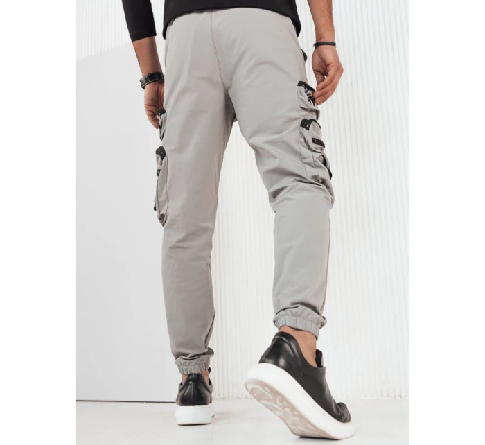Pánské bojové kalhoty šedé FashionStreet UX4159