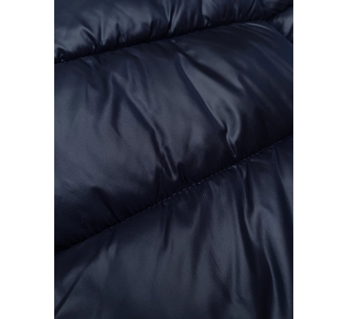 Tmavě modrá lehká dámská vesta (YP-22077-2)