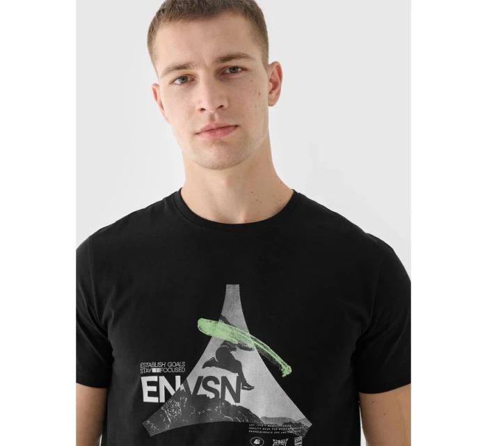 Pánské tričko s potiskem model 21432625 pánské - 4F