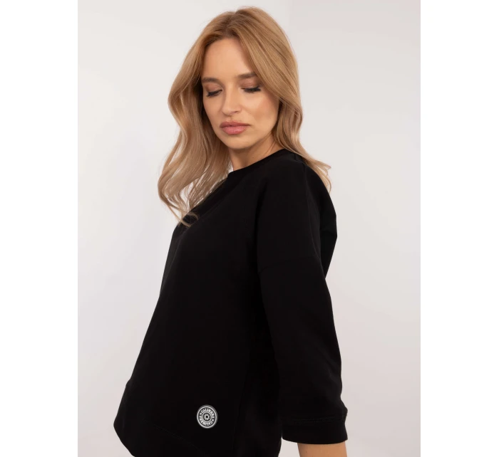 Bluzka CLM BZ model 21798073 czarny - FPrice Bluzka CLM BZ model 21798073 czarny - FPrice