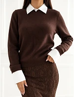 Sweter IR SW model 22550415 brązowy - FPrice