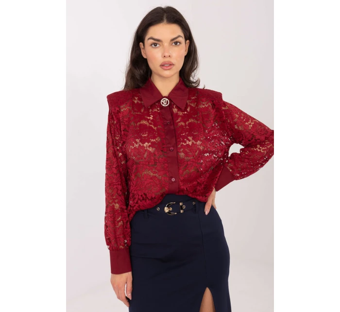 Košile s dlouhým rukávem model 222319 Italy Moda Košile s dlouhým rukávem model 222319 Italy Moda