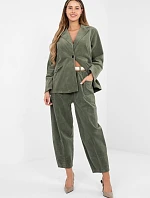 Kordové kalhoty model 225094 Rue Paris