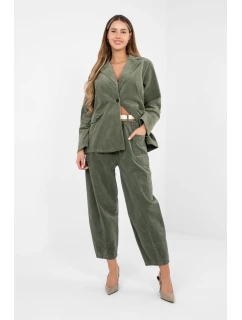 Kordové kalhoty model 225094 Rue Paris