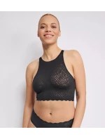 sloggi ZERO Feel Bliss Crop Top - BLACK - SLOGGI BLACK - SLOGGI