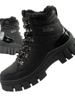 Lee Cooper dámská sportovní obuv zimní trekingová zateplená černá vysoká dámské