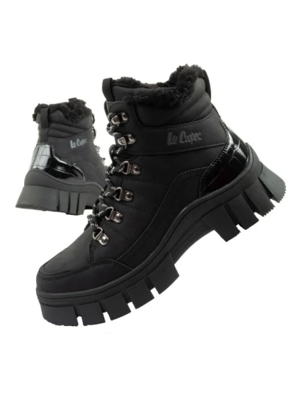 dámská sportovní obuv zimní trekingová zateplená černá model 21488480 dámské - Lee Cooper dámská sportovní obuv zimní trekingová zateplená černá model 21488480 dámské - Lee Cooper