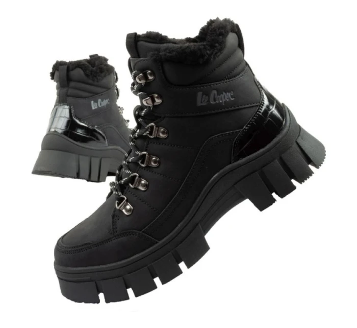 dámská sportovní obuv zimní trekingová zateplená černá model 21488480 dámské - Lee Cooper dámská sportovní obuv zimní trekingová zateplená černá model 21488480 dámské - Lee Cooper