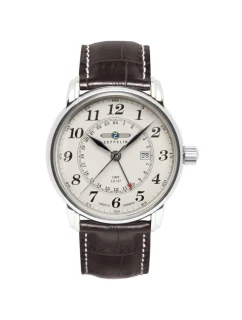 ZEPPELIN Pánské hodinky LZ127 Graf Zeppelin GMT 7642-5 + BOX