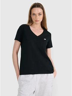 Dámské hladké tričko oversize model 22193659 dámské - 4F