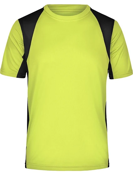 Daiber JN 306 Pánské běžecké tričko 02.0306 fluo yellow/black Daiber JN 306 Pánské běžecké tričko 02.0306 fluo yellow/black