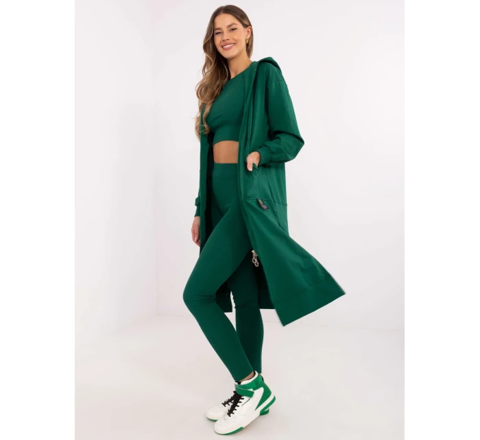 Sada EM KMPL 851.86P tmavě zelená