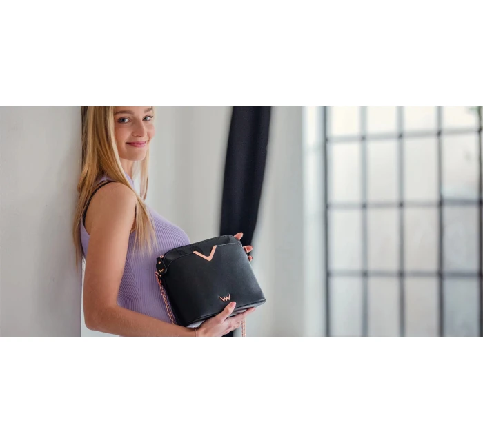 Kabelka VUCH Fossy Smooth Black