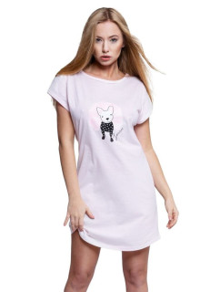 Noční košilka Mila růžová se model 17149338 - Sensis