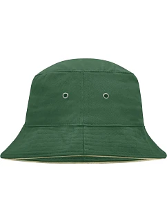 Daiber MB 12 Rybářský klobouk s lemem 03.0012 dark green/beige