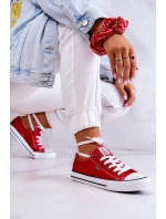 Dámské klasické tenisky model 21577962 červená - Cross Jeans
