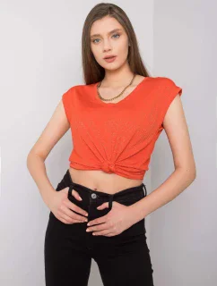 Tričko 37 TS 190221.90 tmavě oranžová