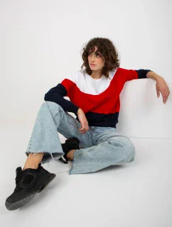 Mikina RV BL model 17965572 bílá a tmavě modrá - FPrice