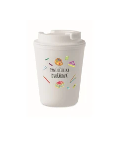 Personalizovaný cestovní termohrnek pro paní učitelku/pana učitele (pomůcky)