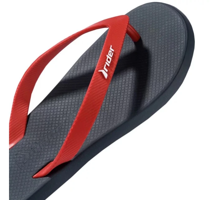 Pánské žabky R1 Speed Ad M 11650-20698 Černá s červenou - Rider