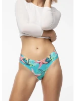 Kalhotky Sea Stars Simple Brasil zeleno-červené - Julimex